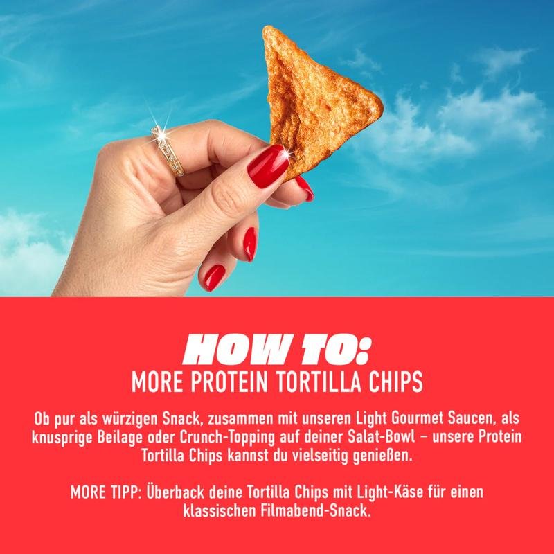 More Nutrition Protein Tortilla Chips - High Protein Chips mit 32 g Protein und voller Ballaststoffe - Image 4